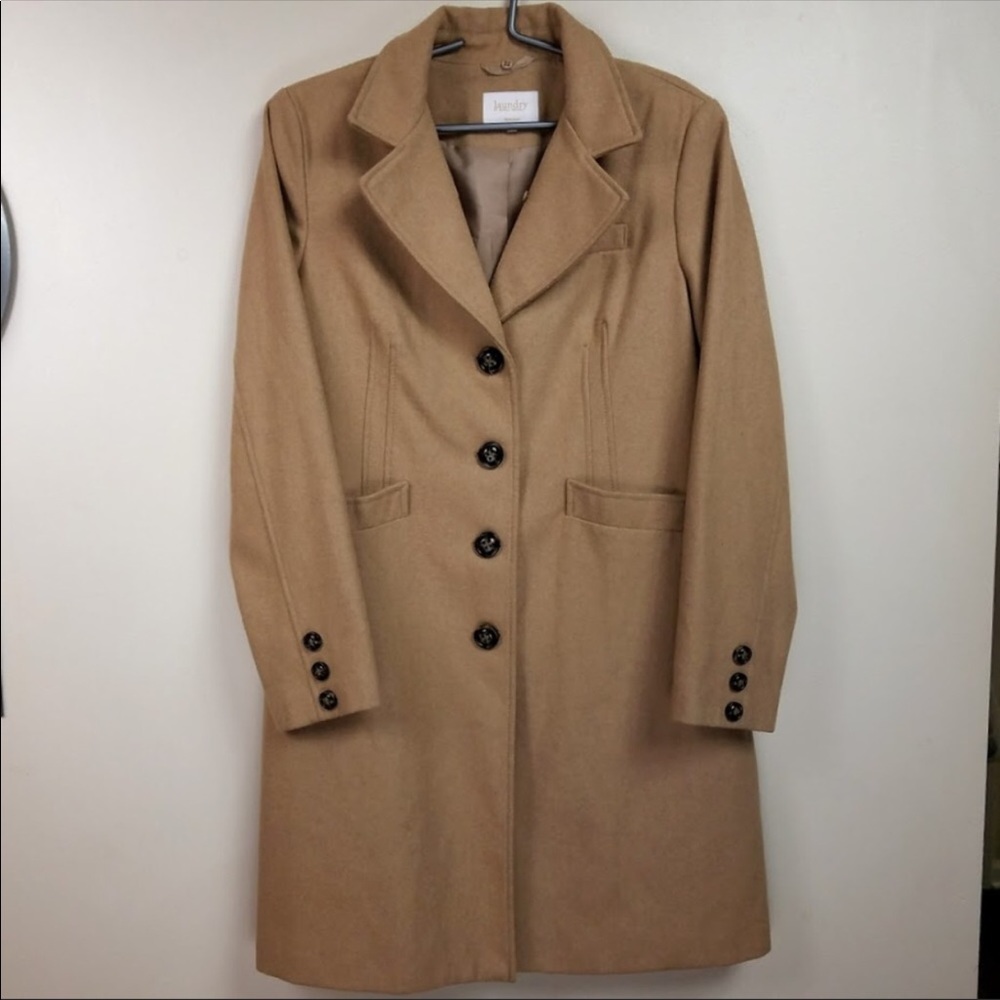 Laundry Camel Pea Coat